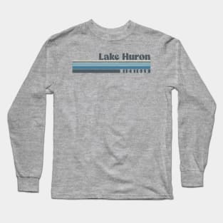 Lake Huron Michigan Long Sleeve T-Shirt